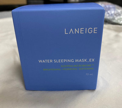 全新閒置 LANEIGE 蘭芝 超能亮睡美人 晚安面膜 睡眠面膜 70ml