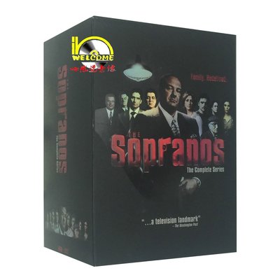 【優品音像】 美劇原版DVD The Sopranos 黑道家族1-6季 完整版 30碟裝 無中文DVD 精美盒裝