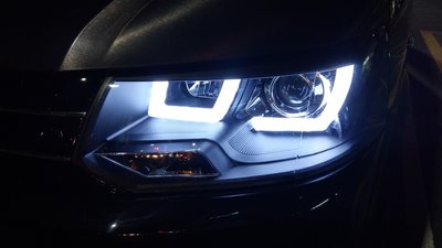新店【阿勇的店】福斯 Volkswagen T5 2010~2014年小改款黑框U型光導版魚眼式大燈 T5 大燈