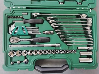 現貨熱銷-扳手工具世達工具59件快修組套棘輪套筒扳手汽修汽保工具修理修車09509