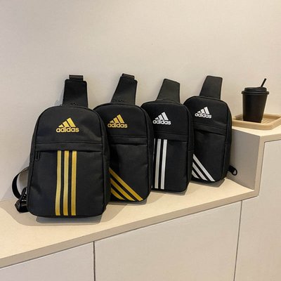 Adidas阿迪達斯2022 新款斜跨包 男士胸包 運動戶外機車包女 單肩包  手機學生包