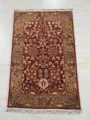 高端羊毛手工編織打結地毯土耳其波斯風格輕奢復古東方美術藝術毯