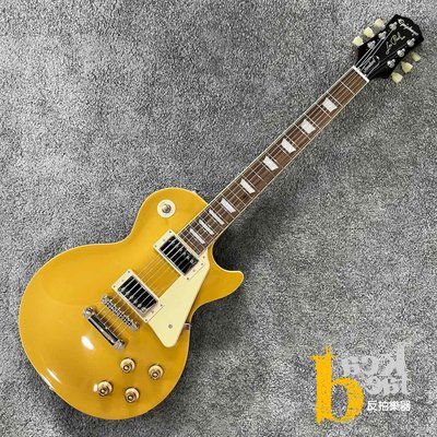 [反拍樂器]Epiphone Les Paul Standard 50's 電吉他 Metallic Gold 公司貨
