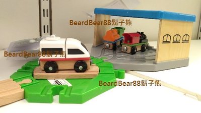 IKEA 玩具火車 3件組, 木製磁鐵連接列車 上半部零件可拆卸 不含塑化劑 LILLABO【鬍子熊】代購