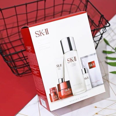 限時折扣 現貨  SK-II skii sk2 韓流美肌套盒 SK-II七件套 神仙水 大紅瓶面霜促銷中