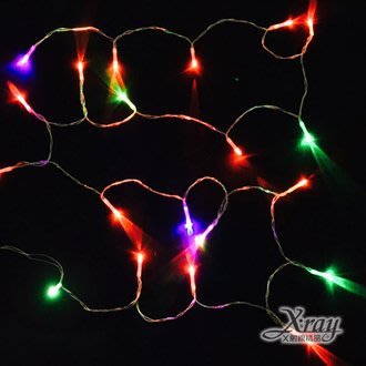 X射線【X411311】20燈LED電池燈(四彩)，聖誕樹/LED/聖誕燈飾/造型燈/聖誕佈置/裝飾燈/聖誕樹
