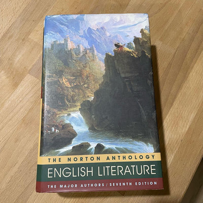 書：The Norton Anthology of English Literature /The major authors /seventh edition