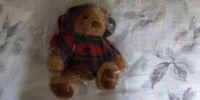 Harrods 哈洛氏～經典聖誕年度熊2004 Thomas-小隻10吋-全新，有吊牌