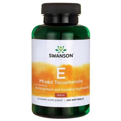 【活力小站】Swanson Vitamin E 維他命E 400IU/250粒
