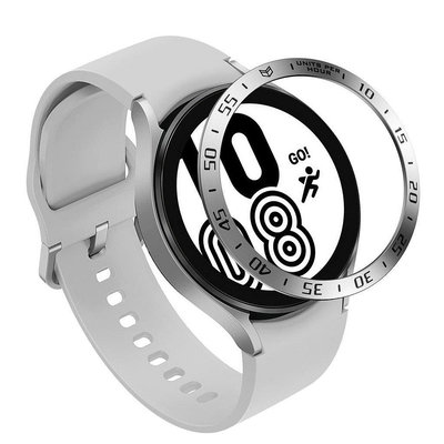 【熱賣精選】適用於三星Galaxy Watch 4手錶時間競速保護器表圈 40MM 44MM刻度金屬保護圈圈口 屏幕保護器