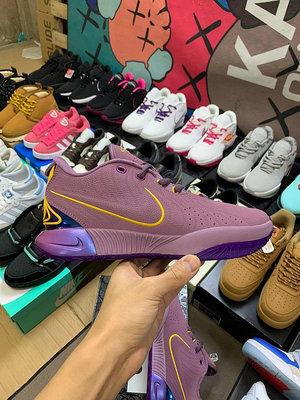 【阿明運動舘】Nike LeBron XXI勒布朗21 紫黃詹姆斯全新簽名鞋男