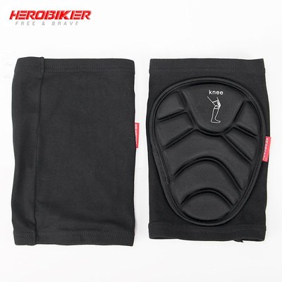 現貨 HEROBIKER 輪滑防摔護膝 溜冰滑冰滑雪護膝 極限運動用品簡約