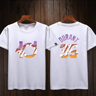 🔥KD杜蘭特Kevin Durant短袖棉T恤上衣🔥NBA太陽隊Nike耐克愛迪達運動籃球衣服T-shirt男47
