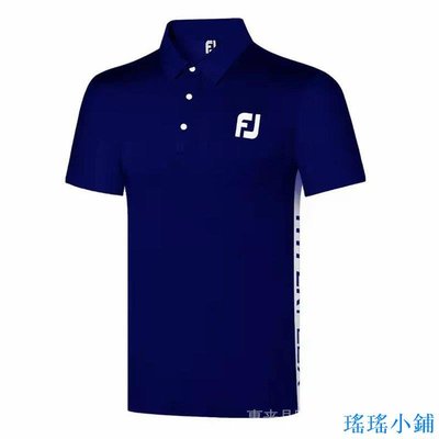 瑤瑤小鋪【FootJoy】2022夏季新款高爾夫服裝男戶外運動速乾短袖POLO衫golf球衣服T恤
