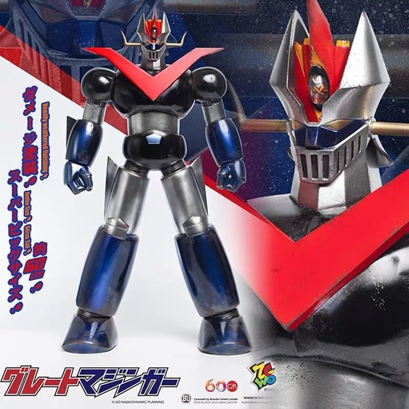 BU Toys X ZCWO 60cm 永井豪Mazinger 大魔神戰損版軟膠| Yahoo 