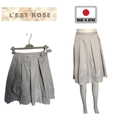 【皮老闆】二手真品 LEST ROSE 裙子 日本製 E874