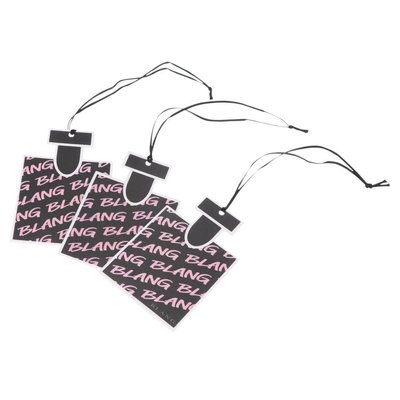 【MINA米娜日本汽車精品】CARMATE BLANG 吊掛式 芳香劑 香片 3入組 - 沐浴麝香 H1306