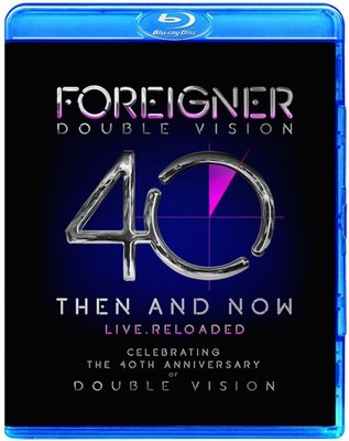 高清藍光碟  Foreigner Double Vision 40 Then And Now Live (藍光BD25G)