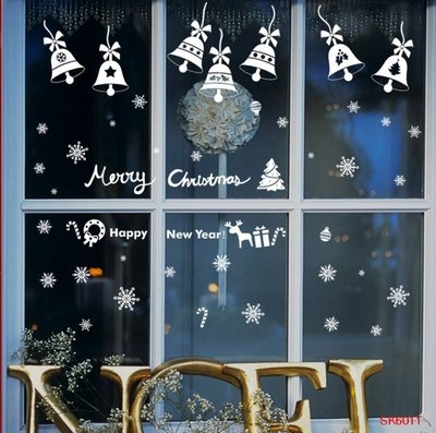 壁貼工場-三代大號 壁貼 牆貼 聖誕吊飾 鈴鐺 聖誕飾品  聖誕節  SK 6011