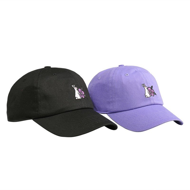 FR2 Nadeshiko Rabbit Cap 撫子京都限定兔子老帽棒球帽男女紫色