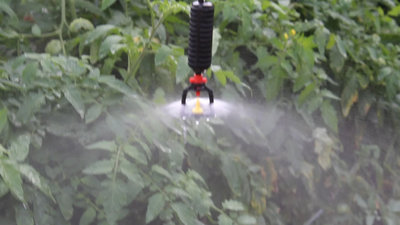 現貨 園藝溫室噴灌 大棚吊噴霧化微噴頭 G型360度旋轉農用自動澆水設備