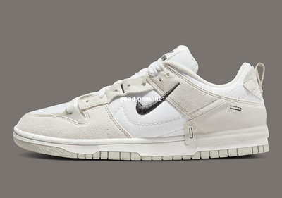 Nike Dunk Low Disrupt 2 灰白色 黑勾 經典百搭休閒滑板鞋DH4402-101 男女鞋-有米潮鞋店