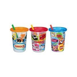 日本 迪士尼玩具總動員  TOMICA 幼兒防漏學習杯3入裝 兒童水杯 兒童水壺 現貨供應