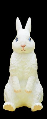 【QQ公仔物語】【NA576】【現貨 滿千免運】Kitan 坐姿兔兔 坐姿動物 兔子 公仔 單賣 白兔