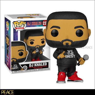 【PEACE】Funko POP! DJ Khaled 嘻哈 公仔 Music 系列 DJ卡利