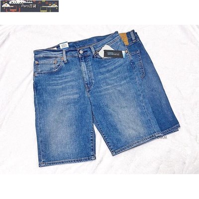 【熱賣精選】Tomm Levis 505 Cool Jeans 涼感 淺藍 刷色 修身直筒 牛仔短褲 34505