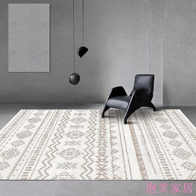 泡芙家居CC❤Home 地毯摩洛哥風格地墊 客廳茶几毯現代簡約臥室房間床邊毯大面積家用