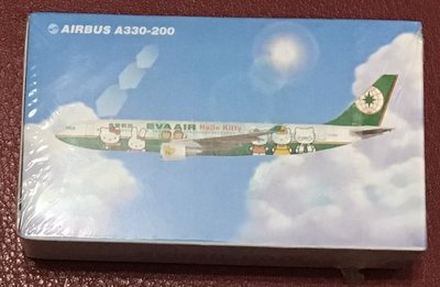 長榮航空 EVA AIR HELLO KITTY 撲克牌(AIRBUS A330-200)