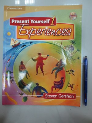 6980銤：C5-5cd☆2013年『Present Yourself 1：Student' Book(附光碟)』