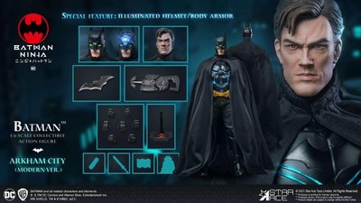 金錢貓雜貨 全新 Star Ace Toys 1/6 SA0103 豪華版 現代戰甲 蝙蝠俠 Modern Batman