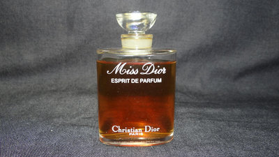 稀有少見 古董香水 Christian Dior Miss Dior esprit de parfum 50ml 沾式