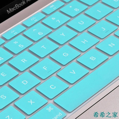熱賣 英文彩色鍵盤膜 Macbook Air 13 A1932 2018 2019矽膠保護膜 保護貼 鍵盤貼新品 促銷