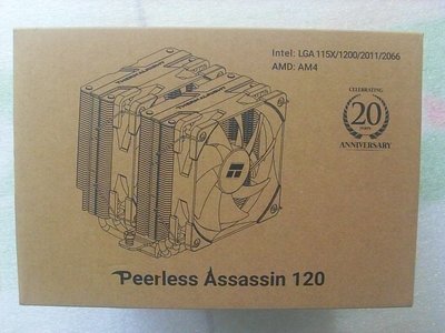 利民 Thermalright Peerless Assassin 120 刺靈無雙 PA120 雙塔雙風扇 6導管