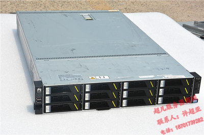 電腦零件華為RH2285V2 3.5寸12盤位大容量存儲賓館網吧無盤CDN群輝NAS筆電配件