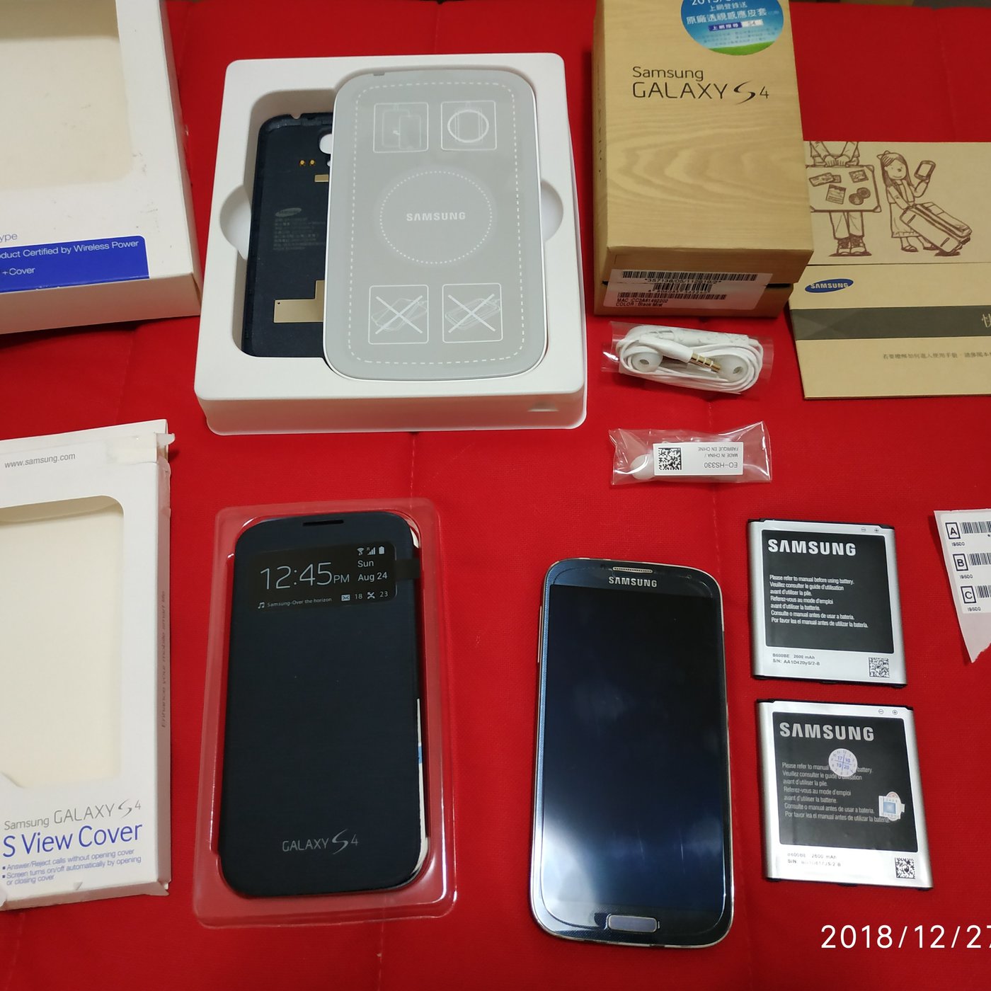 60 二手女用機 三星samsung Galaxy S4 I9500 16gb 盒裝大全配 中壢可自取 Yahoo奇摩拍賣