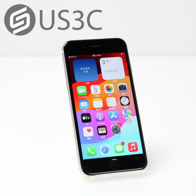 【US3C-桃園春日店】公司貨 Apple iPhone SE 3 128G 星光色 4.7吋 IP67防水防塵 指紋解鎖 支援20W快充