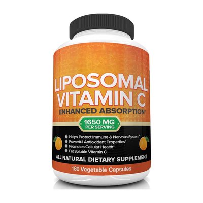美品專營店 買2送1 GMP脂質體維生素C軟膠囊Liposomal vitamin c softgels