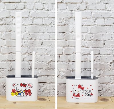 【正版】Hello Kitty 矽膠 夾縫 馬桶刷 2入/組 ~~兩款可選~~