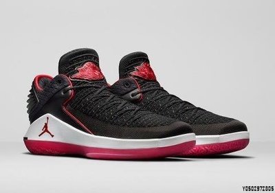 Nike Jordan 32 Low 'Banned' 32代 低筒 禁穿 黑紅 台灣公司貨 AH3347-001代購