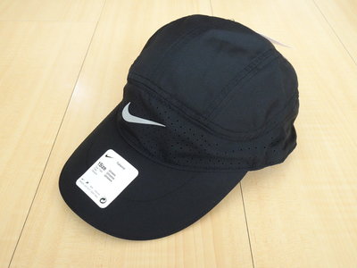 Nike Dri-FIT ADV AeroBill Tailwind 黑色款軟帽跑步帽可調式路跑帽 BV2204-010