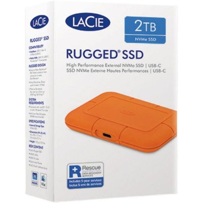 LACIE RUGGED SSD 高速讀寫TYPE-C/USB3.1移動固態硬碟便攜三防