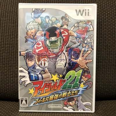 全新未拆 Wii 光速蒙面俠21 球場上最強的戰士們 光速蒙面俠 21 日版 正版 遊戲 38 W955