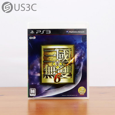 【US3C-板橋店】【一元起標】Sony PS3 真三國無雙6 中文版 正版遊戲片 實體遊戲片 二手遊戲片