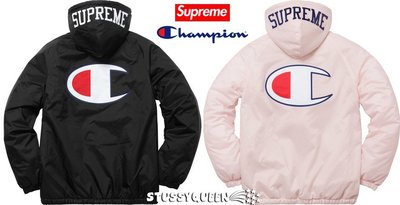【超搶手】全新正品 Supreme x Champion Sherpa Lined Hooded Jacket 保暖外套