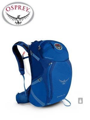 美國Osprey│Skarab 32 水袋背包│藍色│登山背包 健行背包│德晉 大營家購物網