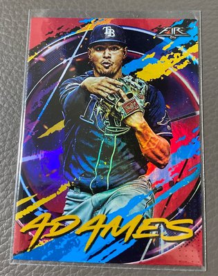 Willy Adames 2020 Topps Fire #50 Red Flames